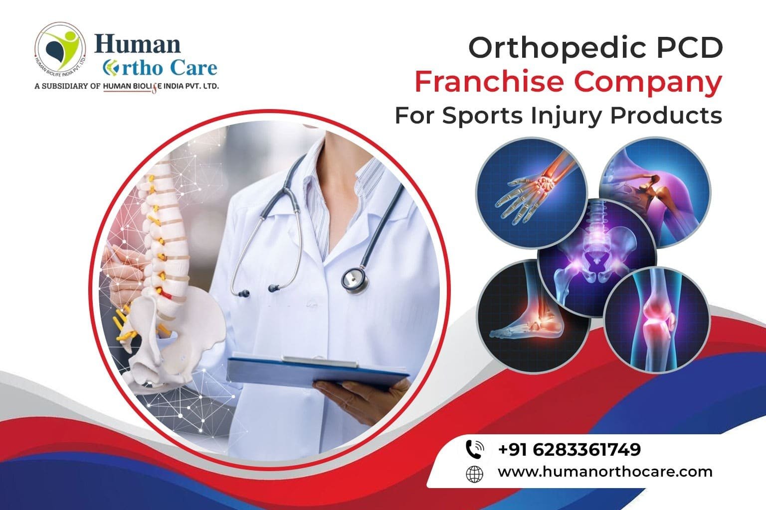 Orthopedic PCD Franchise Company for Sports Injury Products