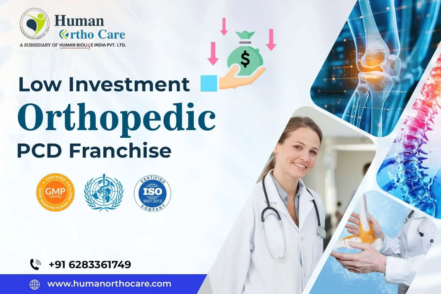 Low Investment Orthopedic PCD Franchise