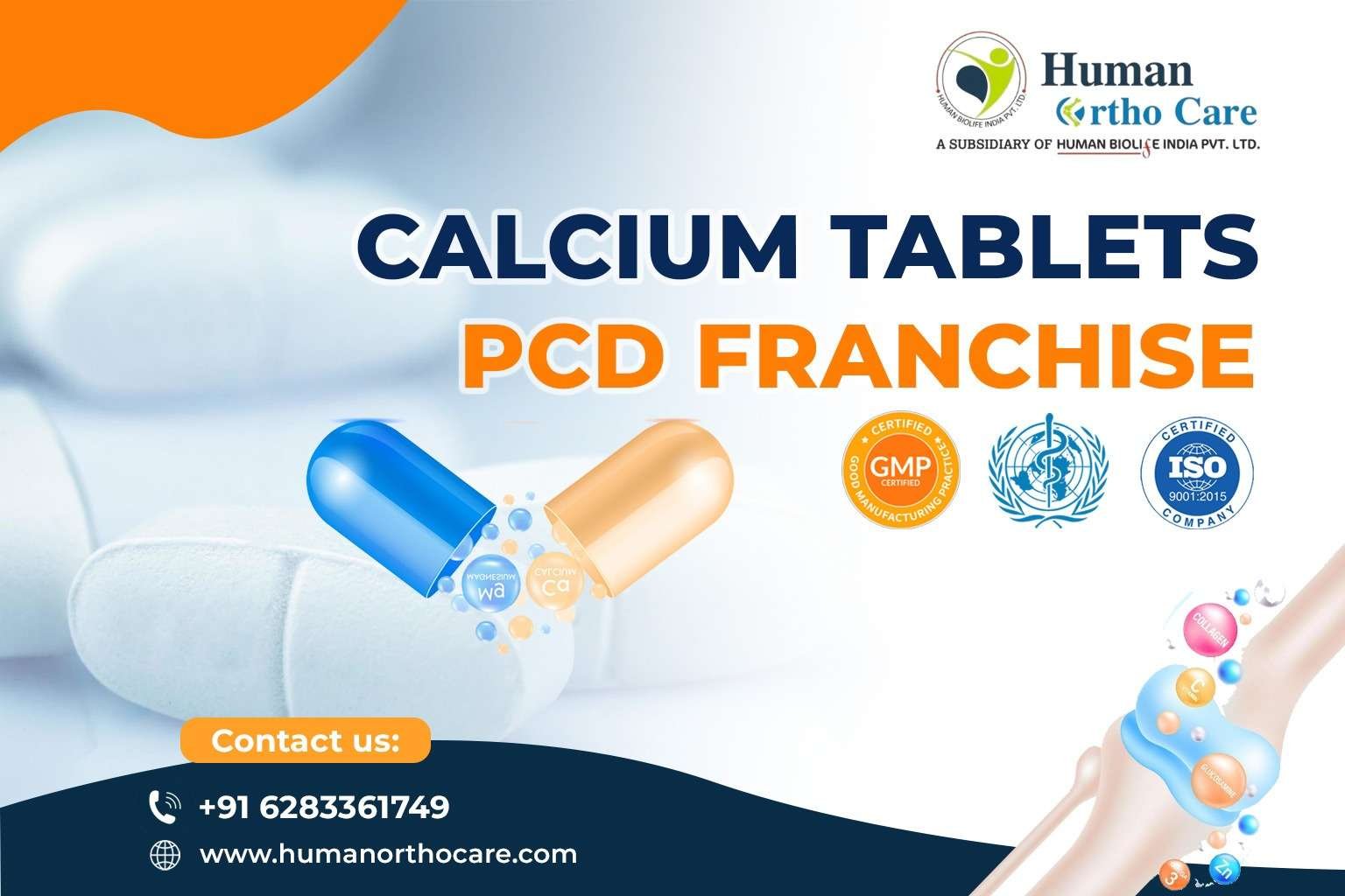calcium tablets PCD franchise